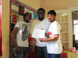 Marcus Bullock with Free Minds Members