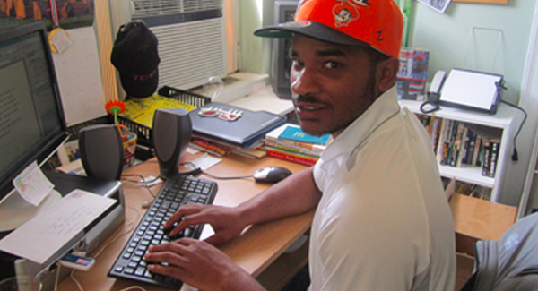 Antwan in the office