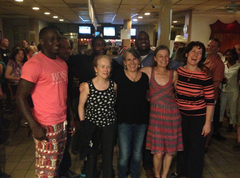 Free Minds members with event organizers