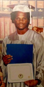 CW in prison with his high school diploma