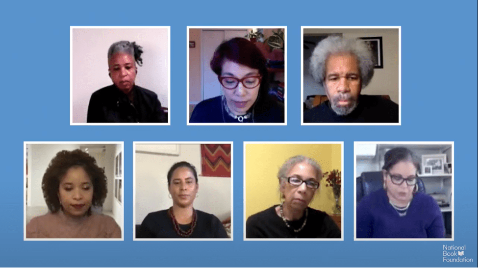 Zoom call for Literature for Justice: A Path Forward